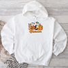 Tis The Season Pumpkin Leaf Latte Fall Volleyball Hoodie