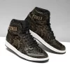 Tonga Basketball Shoe Turtle Polynesian (Gold) Th5 JD1 Shoes