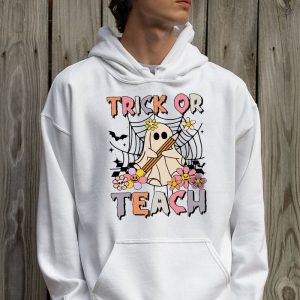 Trick Or Teach Funny Teacher Halloween Costume Hoodie 2 1