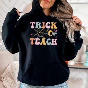 Trick Or Teach Funny Teacher Halloween Costume Hoodie 2