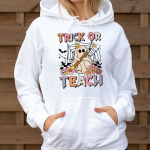 Trick Or Teach Funny Teacher Halloween Costume Hoodie 3 1