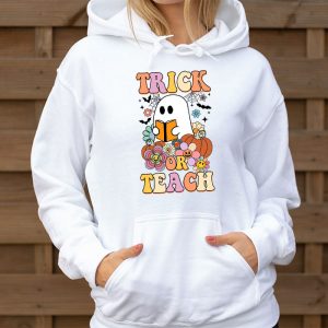 Trick Or Teach Funny Teacher Halloween Costume Hoodie 3 3