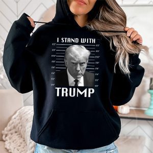 Trump 2024 Mugshot I Stand with Trump Hoodie 2 2