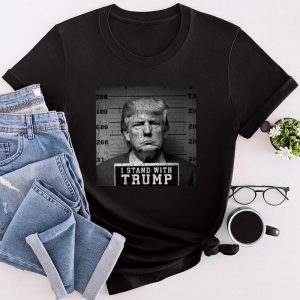 Trump 2024 Mugshot - I Stand with Trump T-Shirt