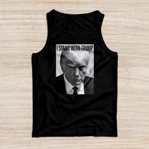 Donald Trump Shirt Trump 2024 Mugshot I Stand With Trump Perfect Tank Top