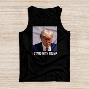 Trump 2024 Mugshot - I Stand with Trump Tank Top