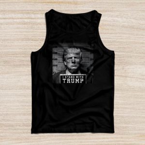 Trump 2024 Mugshot - I Stand with Trump Tank Top