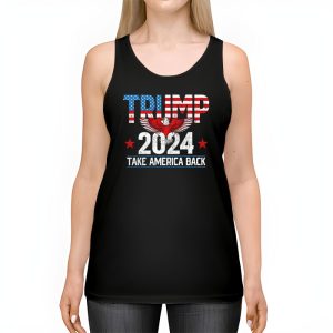 Trump 2024 Take America Back American Flag Trump 2024 Tank Top 2 1