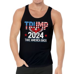 Trump 2024 Take America Back American Flag Trump 2024 Tank Top 3 1