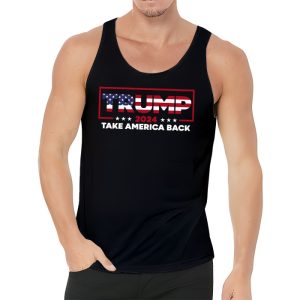 Trump 2024 Take America Back American Flag Trump 2024 Tank Top 3 2