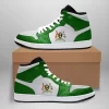 Uganda High Sneakers Air Jordan 1 - Pine Green JD1 Shoes