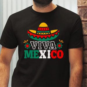 Viva Mexico Flag Mexican Independence Day Men Women Kids T Shirt 3