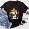 Viva Mexico Flag Mexican Independence Day Men Women Kids T-Shirt