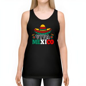 Viva Mexico Flag Mexican Independence Day Men Women Kids Tank Top 2