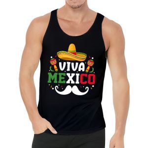 Viva Mexico Flag Mexican Independence Day Men Women Kids Tank Top 3 1