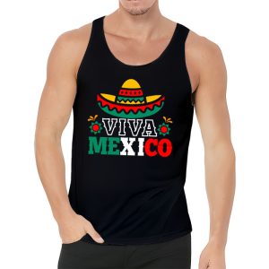 Viva Mexico Flag Mexican Independence Day Men Women Kids Tank Top 3