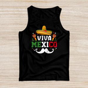 Viva Mexico Flag Mexican Independence Day Men Women Kids Tank Top
