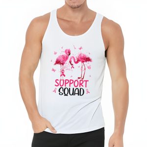 Warrior Support Squad Flamingo Breast Cancer Awareness Tank Top 3 1