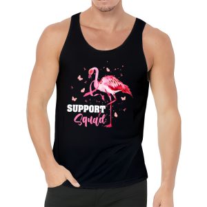 Warrior Support Squad Flamingo Breast Cancer Awareness Tank Top 3 2