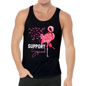 Warrior Support Squad Flamingo Breast Cancer Awareness Tank Top 3 3