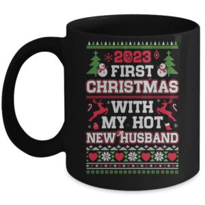2023 First Christmas With My Hot New Husband Mug
