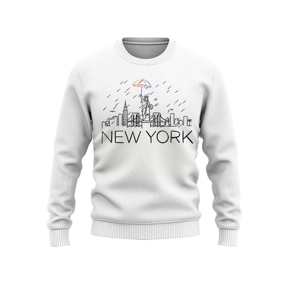 A Rainy Day In New York Ugly Sweaters