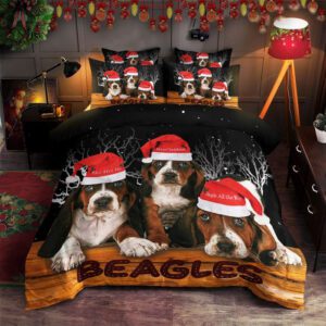 Beagles Merry Christmas CgT Bedding Sets
