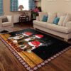 Beagles Merry Christmas Rug