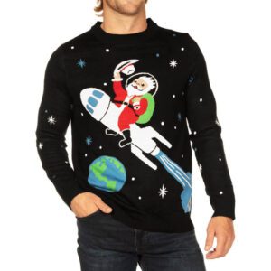 Bezos Blue Origin 'You Paid For This' Ugly Christmas Sweater