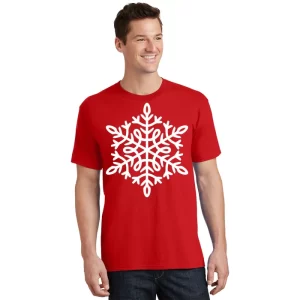 Big Snowflakes Christmas T Shirt 1