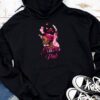 Breast Cancer In October We Wear Pink African American Women Hoodie