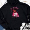 Breast Cancer In October We Wear Pink African American Women Hoodie