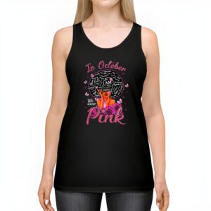 Breast Cancer In October We Wear Pink African American Women Tank Top 2 5