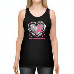 Breast Cancer Support Pink Ribbon Breast Cancer Awareness Tank Top 2 2