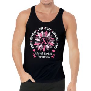 Breast Cancer Support Pink Ribbon Breast Cancer Awareness Tank Top 3