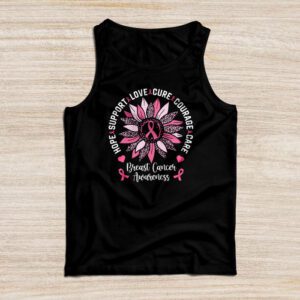 Breast Cancer Support Pink Ribbon Breast Cancer Awareness Tank Top