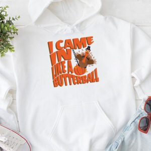 Came In Like A Butterball Funny Thanksgiving Men Women Kids Hoodie 1 2