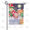 Christmas At North Pole Garden Flag
