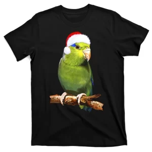 Christmas Bird Parrot T-Shirt