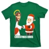 Christmas Bros Jesus And Santa T-Shirt