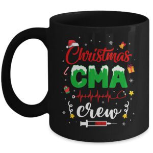 Christmas Cma Crew Stethoscope Lights Funny Xmas Mug