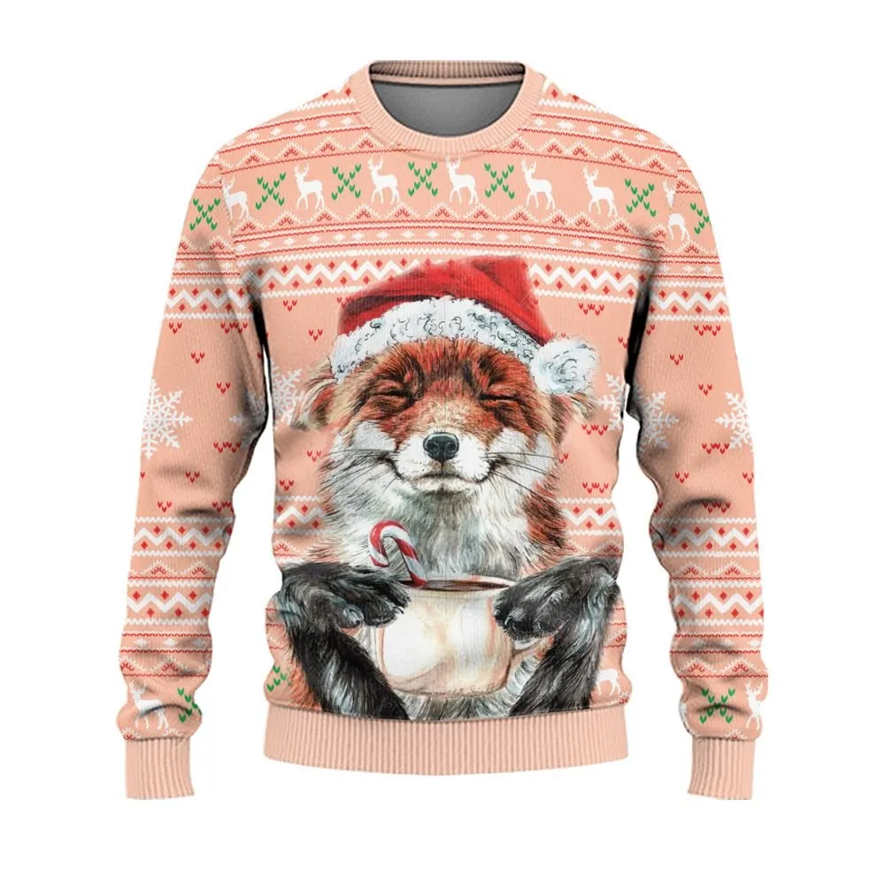 Christmas Foxy Ugly Sweaters