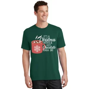 Christmas Movie And Hot Chocolate T Shirt 1