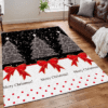 Christmas Penguin Rug