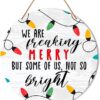 Christmas Sign Front Door Decor