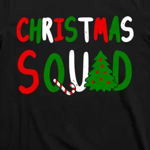 Christmas Squad Family Matching T Shirt 3