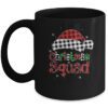 Christmas Squad Red Plaid Family Matching Christmas Pajama Mug