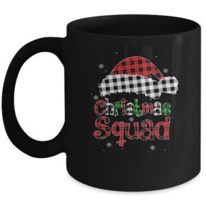 Christmas Squad Red Plaid Family Matching Christmas Pajama Mug