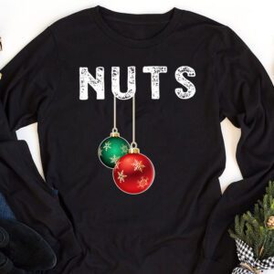 Christmas T Shirt Matching Couple Family Chestnuts Longsleeve Tee 1 1 8