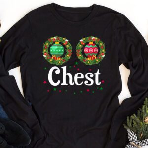 Christmas T Shirt Matching Couple Family Chestnuts Longsleeve Tee 2 1 5
